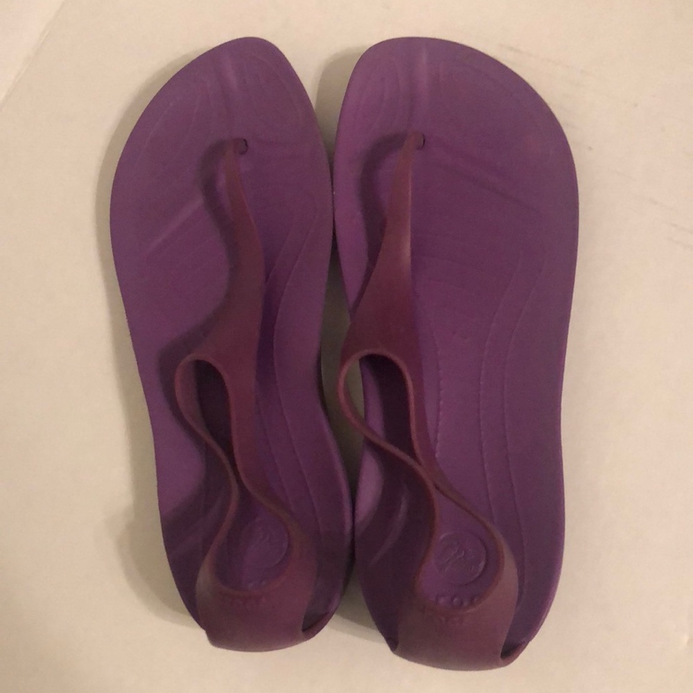 Croc sandals